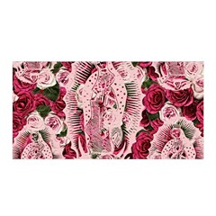 Guadalupe Roses Satin Wrap