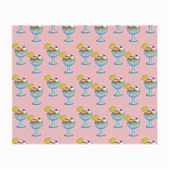 Ice Cream Sundae Pink Small Glasses Cloth