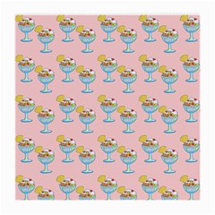 Ice Cream Sundae Pink Medium Glasses Cloth by snowwhitegirl