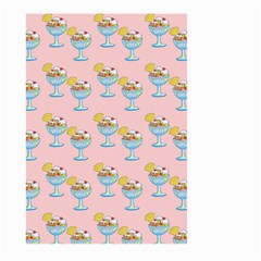 Ice Cream Sundae Pink Large Garden Flag (Two Sides)