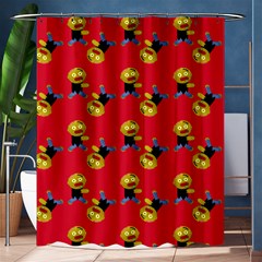 Golden Zombie Shower Curtain 60  X 72  (medium)  by snowwhitegirl