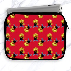 Golden Zombie Apple Ipad 2/3/4 Zipper Cases by snowwhitegirl