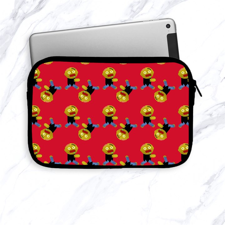 Golden Zombie Apple iPad Mini Zipper Cases