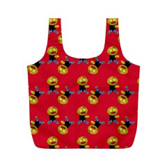 Golden Zombie Full Print Recycle Bag (m) by snowwhitegirl