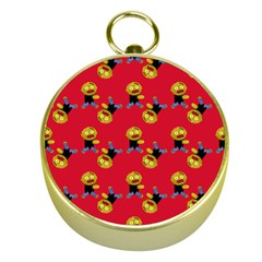 Golden Zombie Gold Compasses