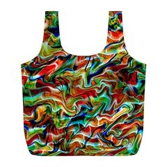 Ml 114 1 Full Print Recycle Bag (l) by ArtworkByPatrick