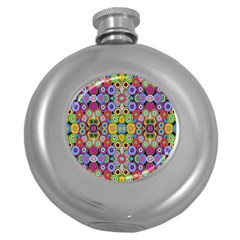 Ml 115 Round Hip Flask (5 Oz) by ArtworkByPatrick