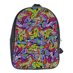 Ml 115 1 School Bag (large) by ArtworkByPatrick