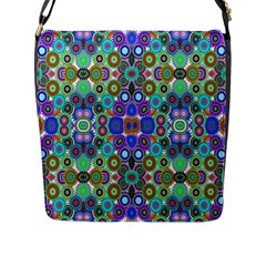 Ml 115 2 Flap Closure Messenger Bag (l) by ArtworkByPatrick