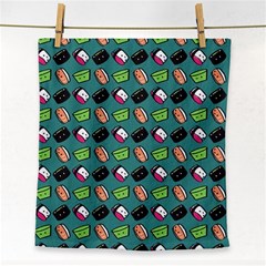 That Is How I Roll - Turquoise Face Towel by WensdaiAmbrose