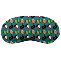 That Is How I Roll - Turquoise Sleeping Masks by WensdaiAmbrose