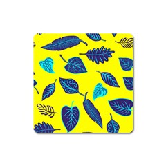 Leaves Leaf Square Magnet by Mariart