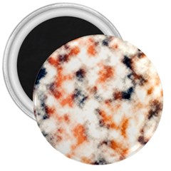 Multicolored Blur Abstract Texture 3  Magnets