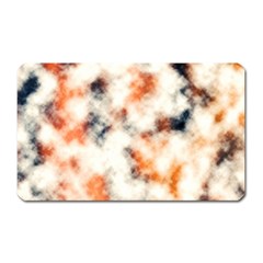 Multicolored Blur Abstract Texture Magnet (rectangular) by dflcprintsclothing