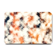 Multicolored Blur Abstract Texture Small Doormat 