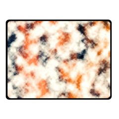 Multicolored Blur Abstract Texture Double Sided Fleece Blanket (small)  by dflcprintsclothing