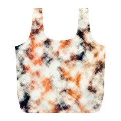 Multicolored Blur Abstract Texture Full Print Recycle Bag (l) by dflcprintsclothing