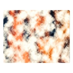 Multicolored Blur Abstract Texture Double Sided Flano Blanket (large)  by dflcprintsclothing