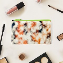 Multicolored Blur Abstract Texture Cosmetic Bag (XS)