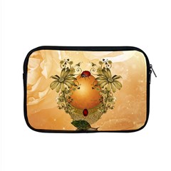 Wonderful Easter Egg With Flowers And Snail Apple Macbook Pro 15  Zipper Case by FantasyWorld7