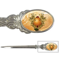 Wonderful Easter Egg With Flowers And Snail Letter Opener by FantasyWorld7