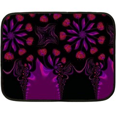 Background Red Purple Black Color Double Sided Fleece Blanket (mini)  by Pakrebo