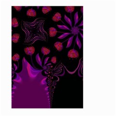 Background Red Purple Black Color Large Garden Flag (two Sides) by Pakrebo