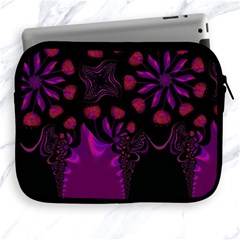 Background Red Purple Black Color Apple Ipad 2/3/4 Zipper Cases by Pakrebo