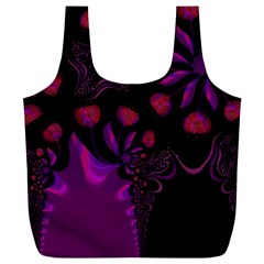 Background Red Purple Black Color Full Print Recycle Bag (xl) by Pakrebo