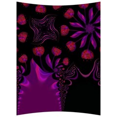 Background Red Purple Black Color Back Support Cushion by Pakrebo