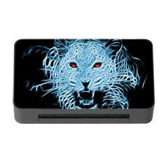 Animals Leopard Fractal Photoshop Memory Card Reader With Cf by Pakrebo