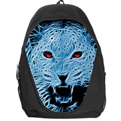 Animals Leopard Fractal Photoshop Backpack Bag by Pakrebo