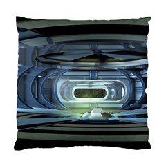 Spaceship Interior Stage Design Standard Cushion Case (two Sides) by Pakrebo