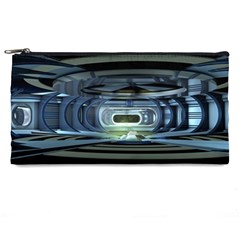 Spaceship Interior Stage Design Pencil Cases by Pakrebo