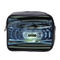 Spaceship Interior Stage Design Mini Toiletries Bag (two Sides) by Pakrebo