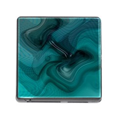 Abstract Graphics Water Web Layout Memory Card Reader (square 5 Slot) by Pakrebo