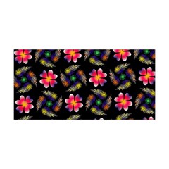 Pattern Flowers Wallpaper Yoga Headband