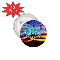 Colorful Chakra Lsd Spirituality 1 75  Buttons (10 Pack) by Pakrebo