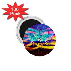 Colorful Chakra Lsd Spirituality 1 75  Magnets (100 Pack)  by Pakrebo