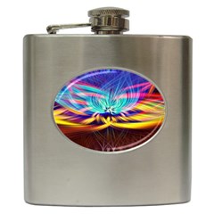 Colorful Chakra Lsd Spirituality Hip Flask (6 Oz) by Pakrebo