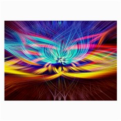 Colorful Chakra Lsd Spirituality Large Glasses Cloth by Pakrebo