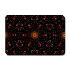 Ornament Background Tender Web Small Doormat  by Pakrebo