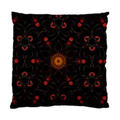 Ornament Background Tender Web Standard Cushion Case (two Sides) by Pakrebo