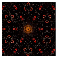 Ornament Background Tender Web Large Satin Scarf (square) by Pakrebo