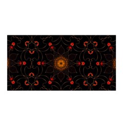 Ornament Background Tender Web Satin Wrap by Pakrebo