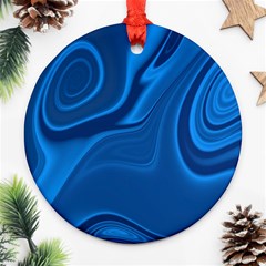 Rendering Streak Wave Background Ornament (round) by Pakrebo