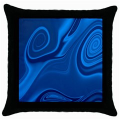 Rendering Streak Wave Background Throw Pillow Case (black) by Pakrebo