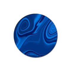 Rendering Streak Wave Background Rubber Coaster (round)  by Pakrebo