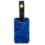 Rendering Streak Wave Background Luggage Tags (One Side)  Front