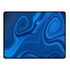 Rendering Streak Wave Background Double Sided Fleece Blanket (small)  by Pakrebo